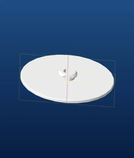 Lotus Catheter component, CAD render